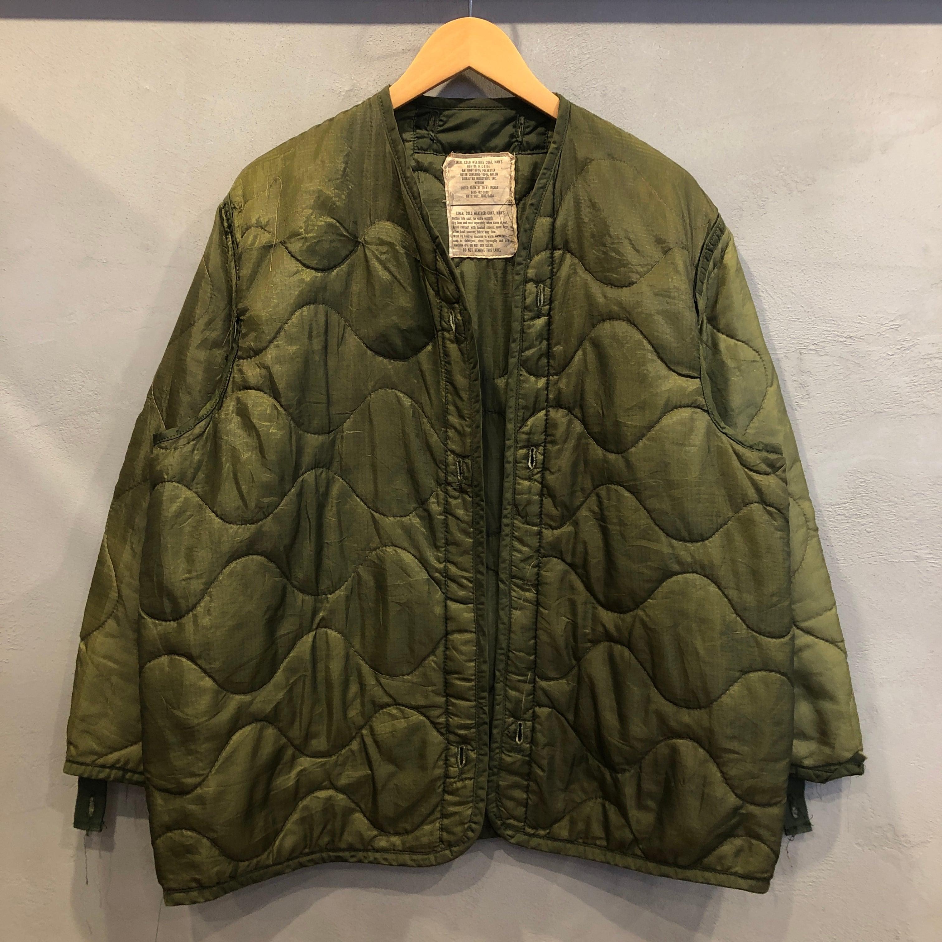 ⊕⊕1970s US ARMY M-65 LINER JACKET | safarionline