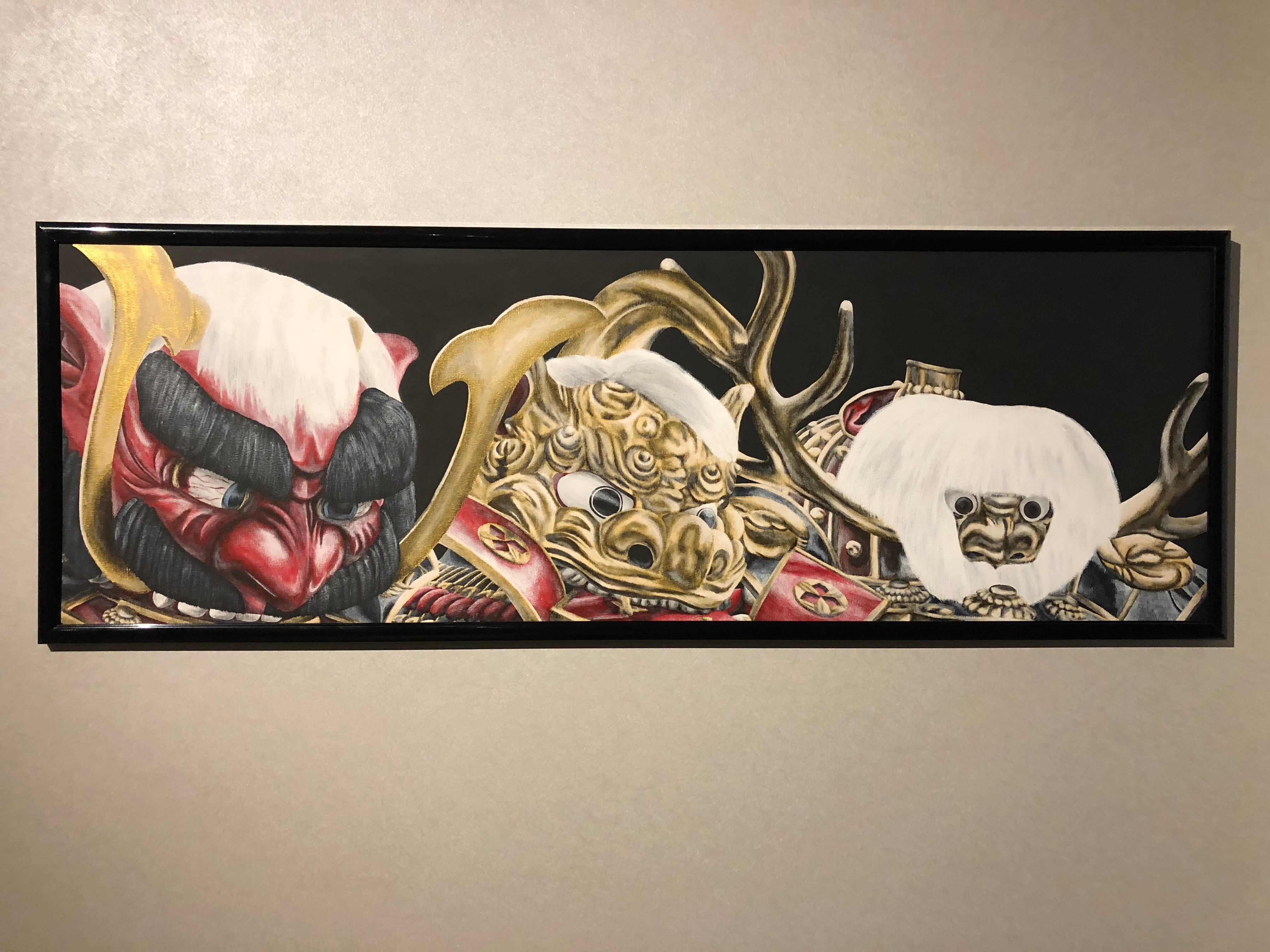 唐津くんち絵画 兜 ことぶき Signpaint