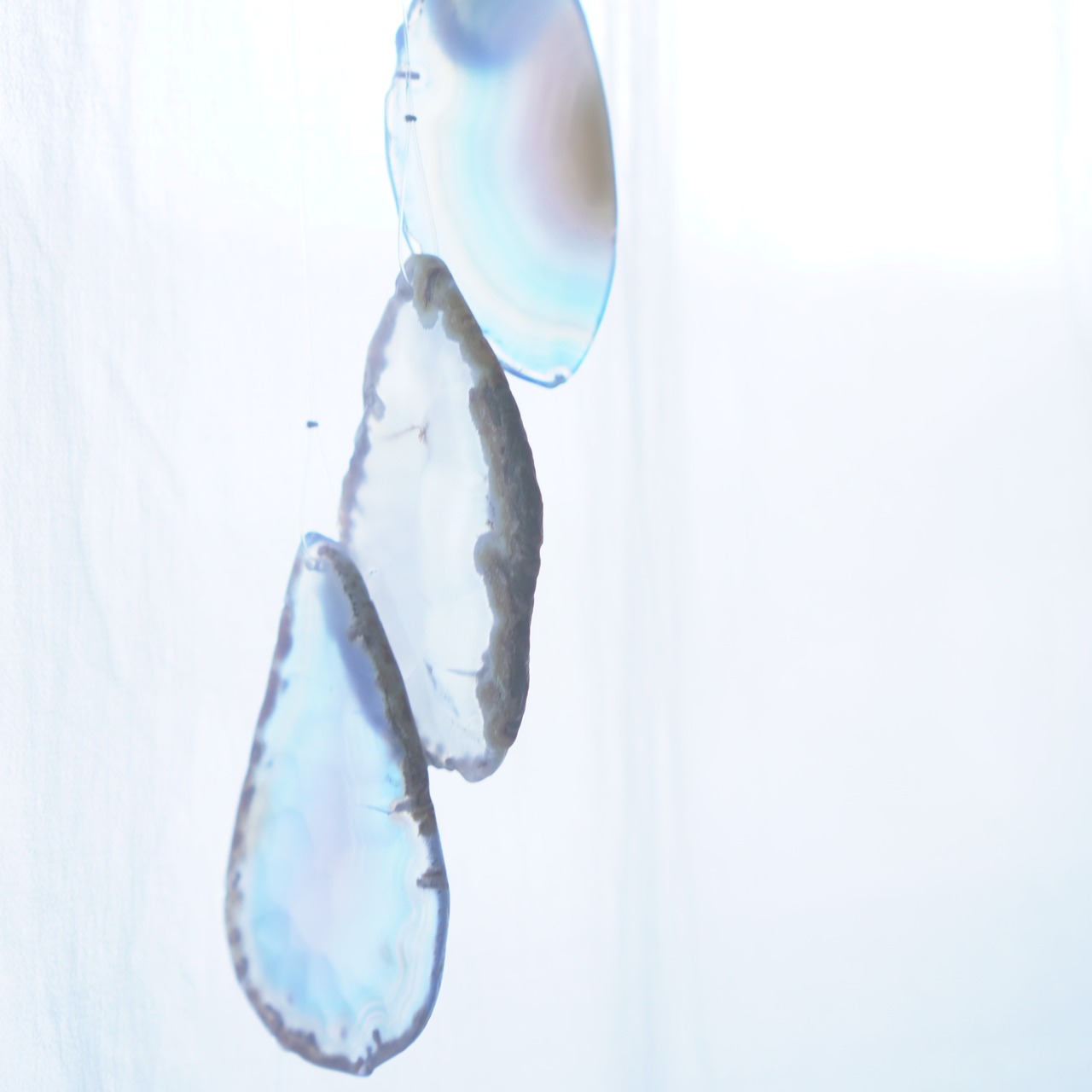 SAIRUIU 04 - アゲートヒーリングチャイム / Agate Sun Catcher Wind Chime 874