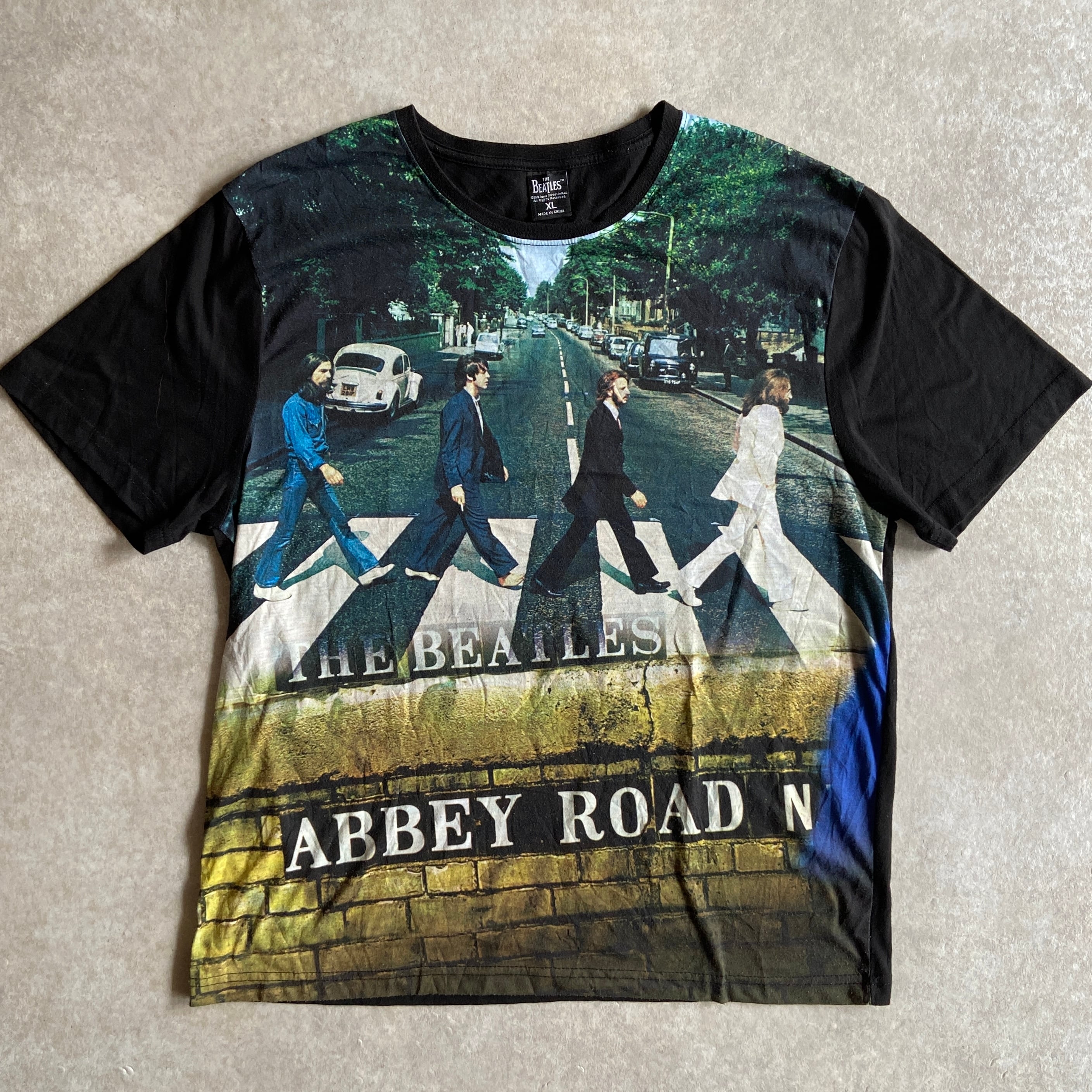 THE BEATLES ”ABBEY ROAD" Tee XL H097
