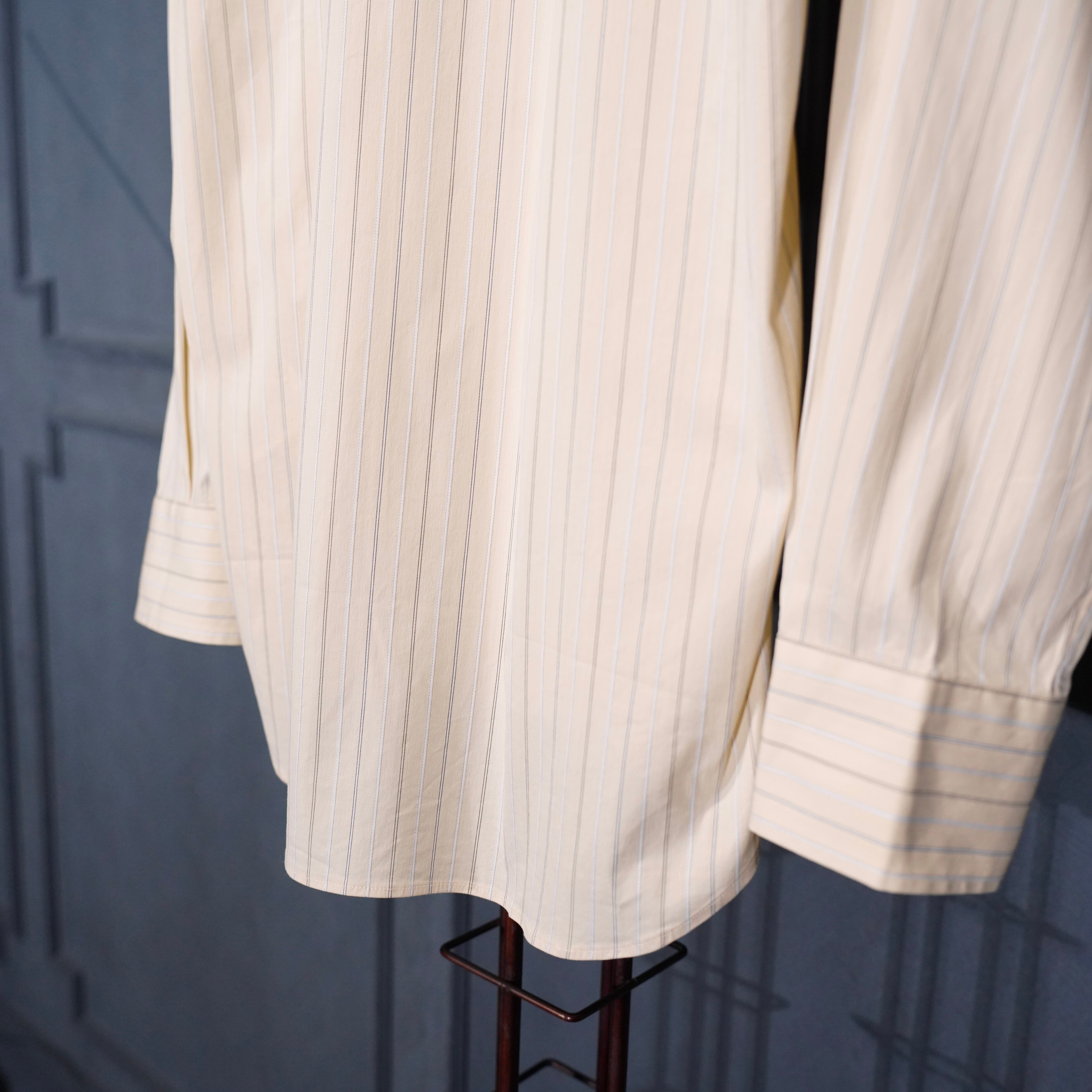 PRADA STRIPE PATTERNED DRESS SHIRT/プラダストライプ柄デザイン