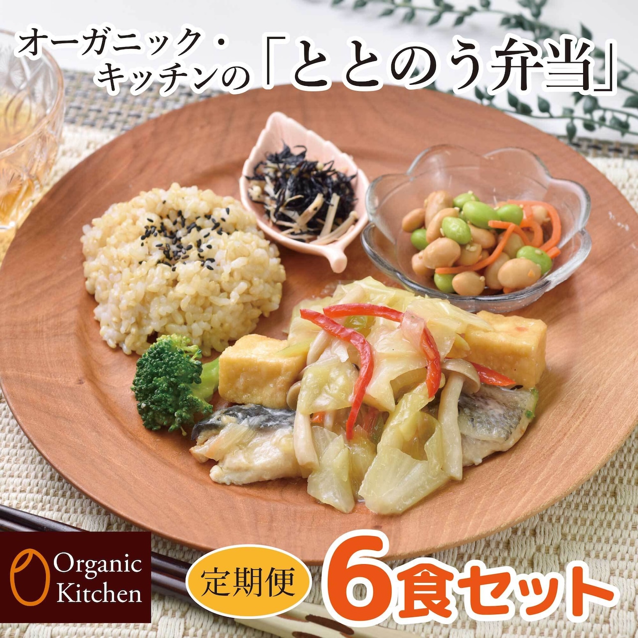 毎月お届け【定期便】　送料無料！6食セット（冷凍）ととのう弁当（6種類×各1食）