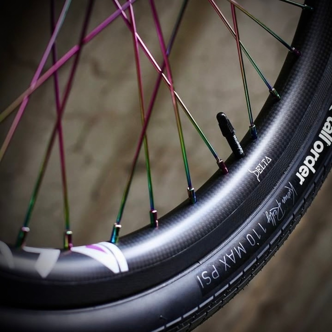 DELTΔ BMX SUPER LIGHT CARBON REAR WHEEL (20INCH)