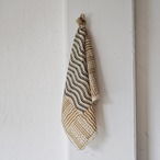 インドの草木染ブロックプリントバンダナ【25】