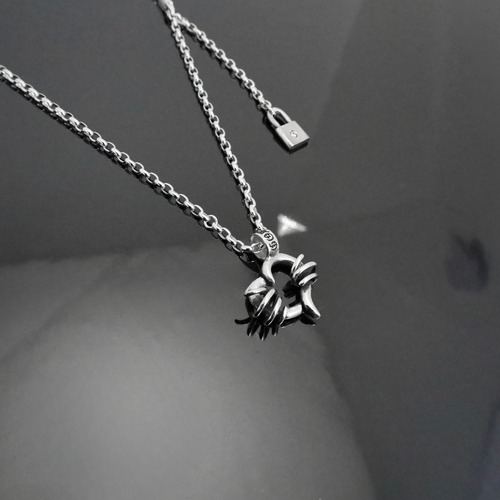 THORNY HEART [SMALL] #1 NECKLACE with GODSIZE® I.D. TAG / ソーニーハート S #1ネックレス ゴッドサイズ® I.D.タグ