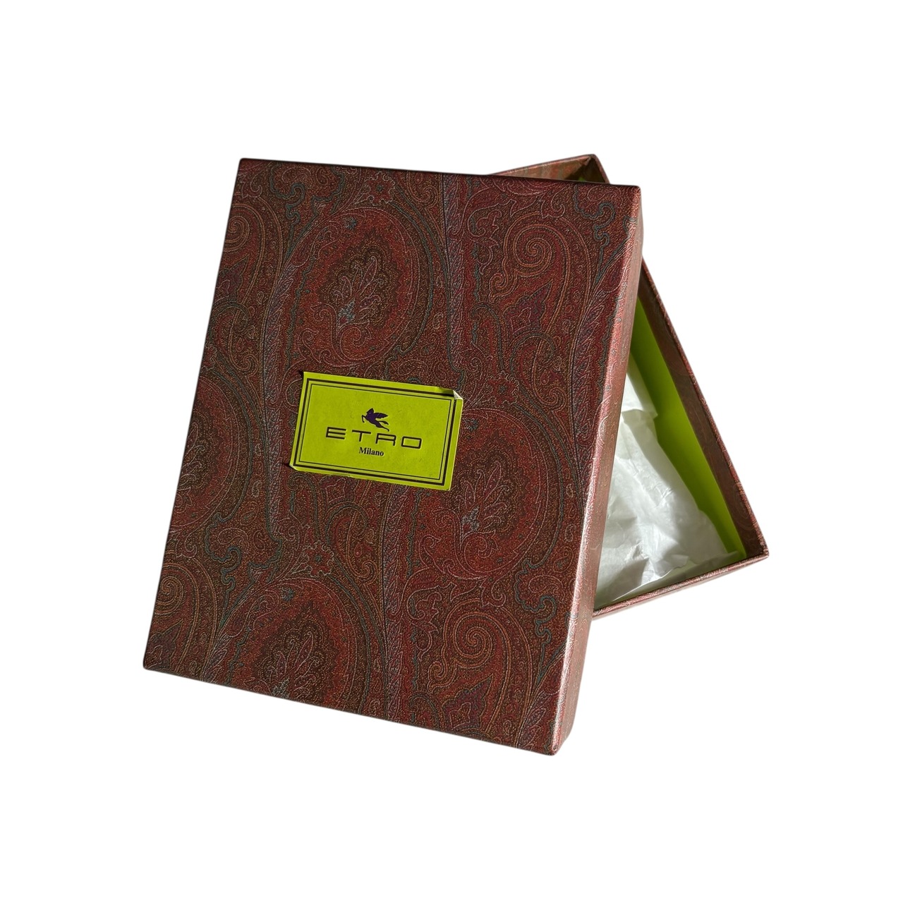 ETRO crocodile embossed leather narrow belt