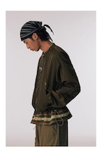CONP Ethnic Patchwork Nylon Jacket