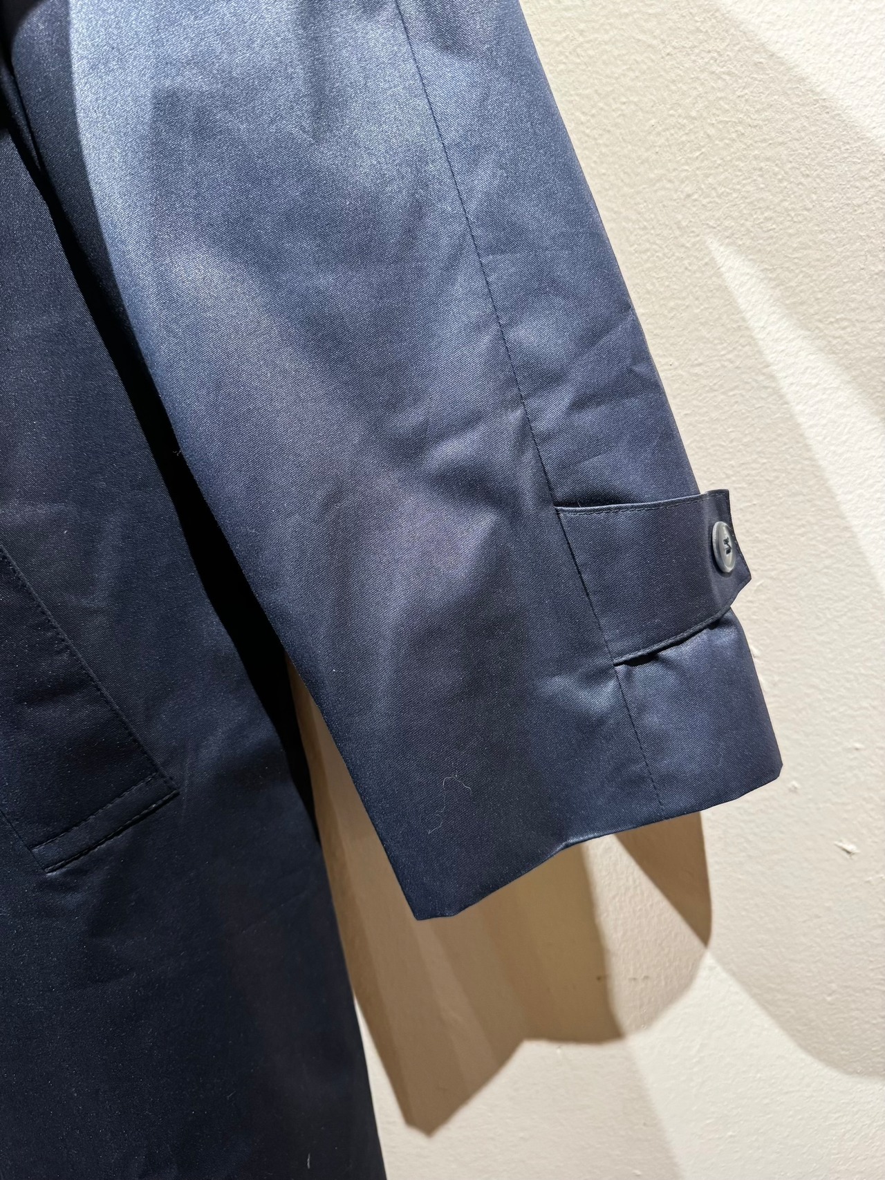 1970's-80's Vintage "ORATOP" Made in Finland Dark Navy Coat / フィンランド製ステンカラーコート