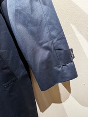 1970's-80's Vintage "ORATOP" Made in Finland Dark Navy Coat / フィンランド製ステンカラーコート