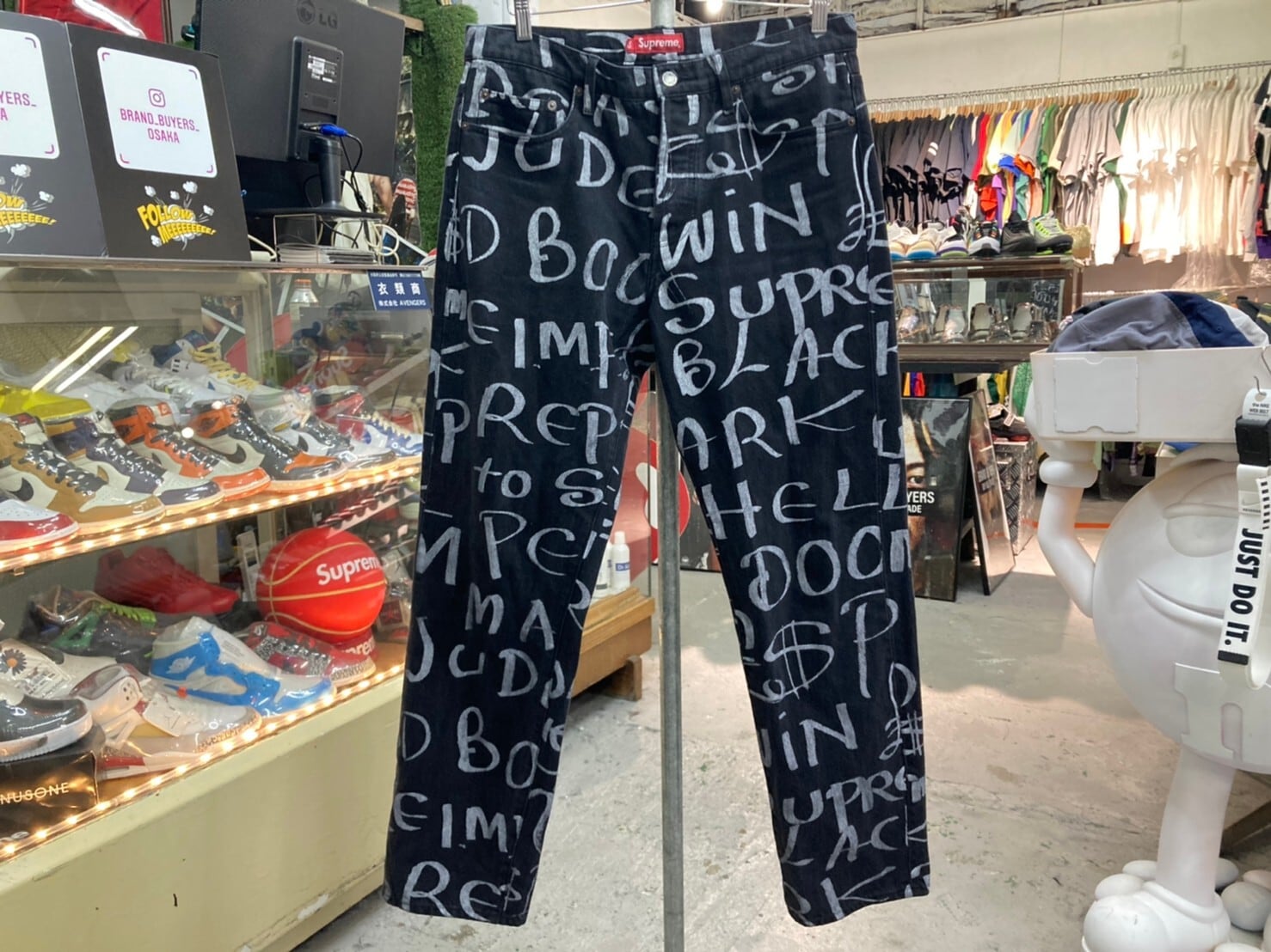 Supreme 20AW BLACK ARK REGULAR JEAN 32 BLACK 140KB3165 | BRAND  