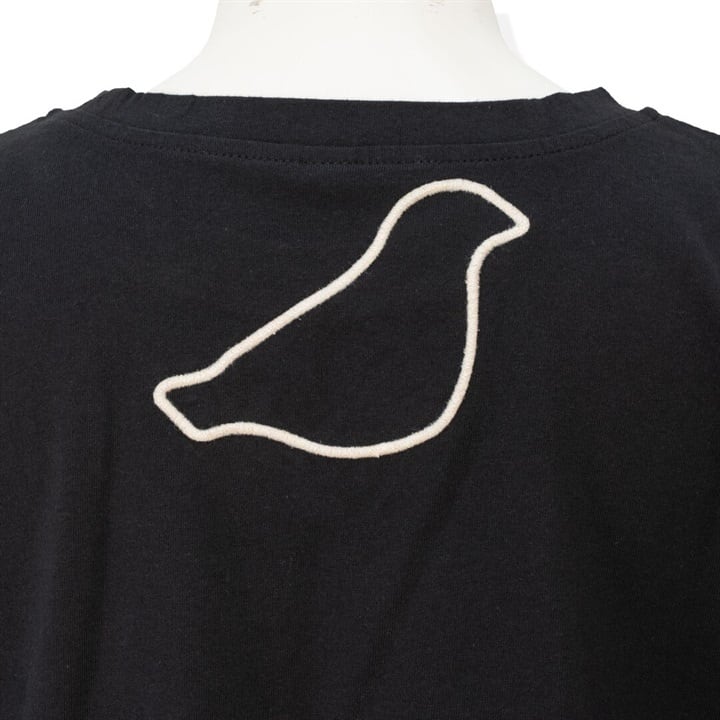 【Emago.】ポケット付き半袖Tシャツ|トリと洋ナシ