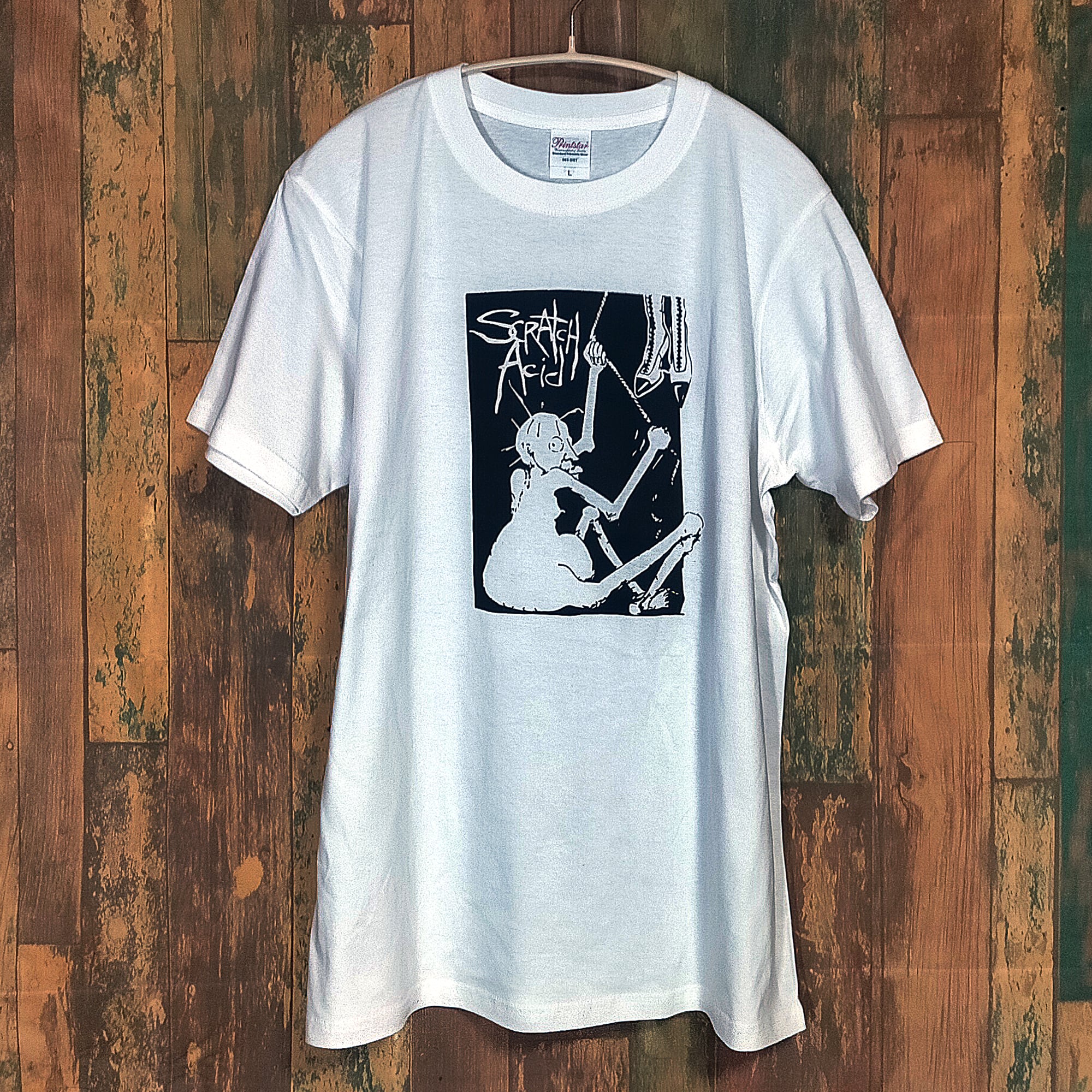 Nirvana カート・コバーン着用 Scratch Acid スクラッチアシッド 半袖