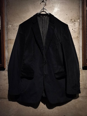 【Caka】"DOLCE & GABBANA" Single Breasted Velour Tailored Jacket