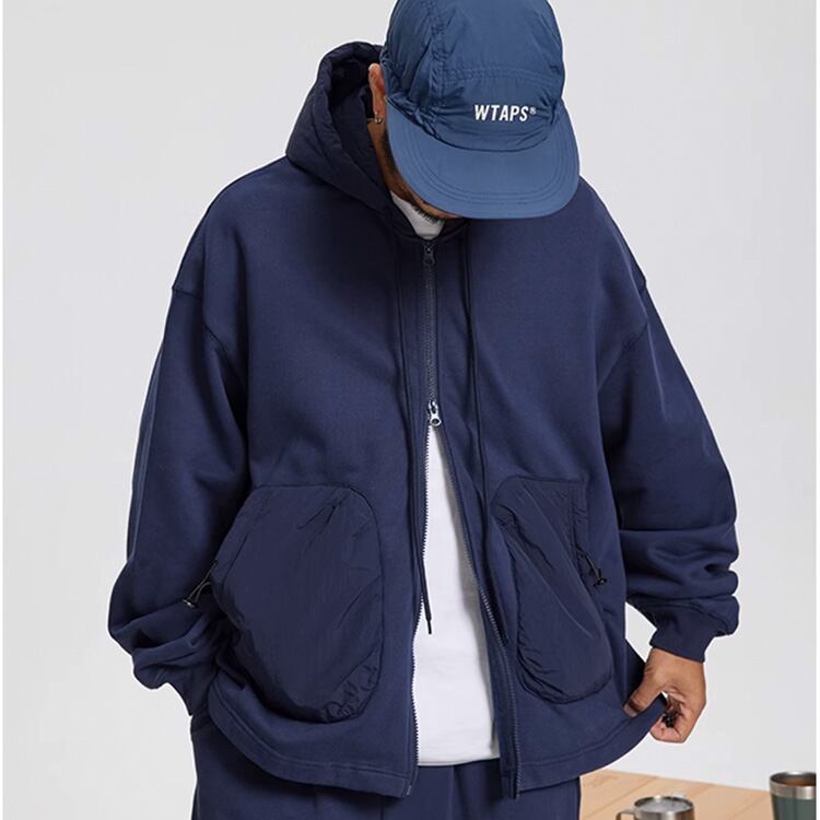 ★PURE COTTON SWEATSHIRT JACKET　　　A0816