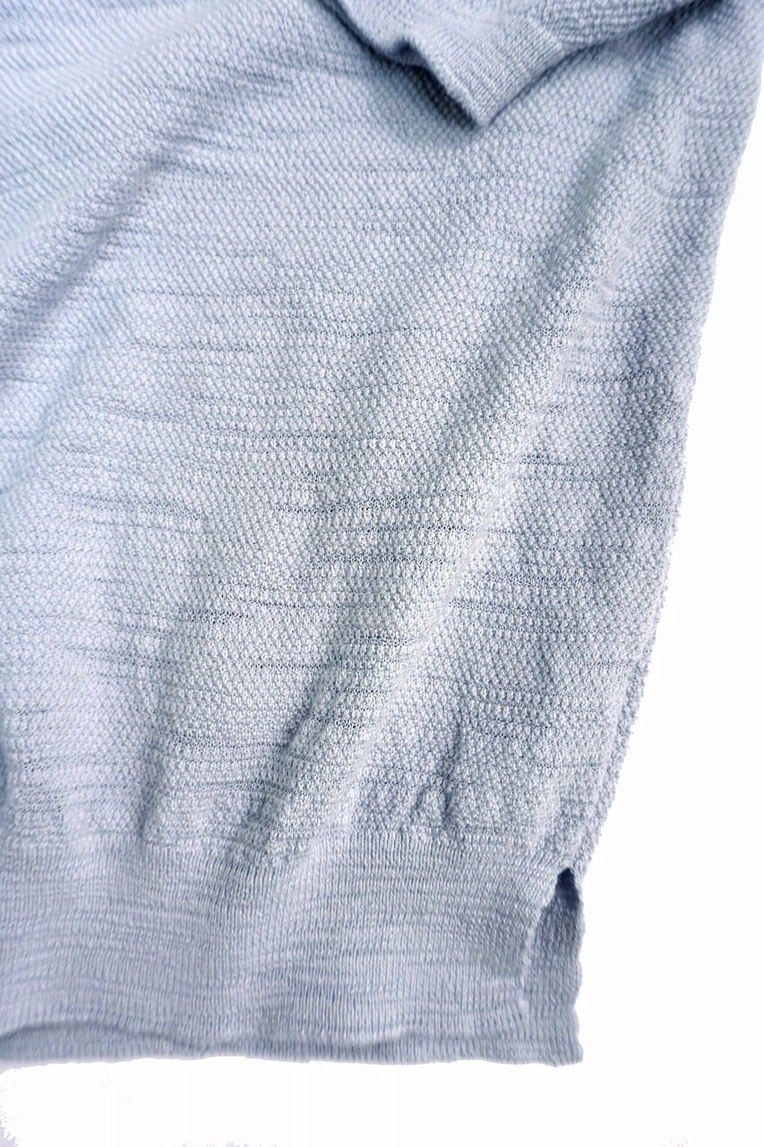 OG Slub Moss Stitch Polo S/S