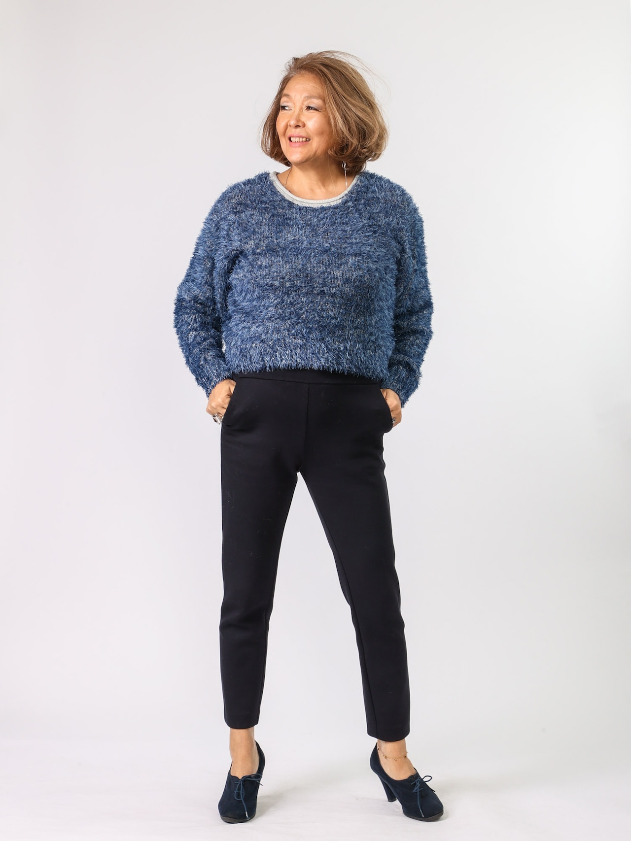 Mylanka(フェザーヤーンセーター)