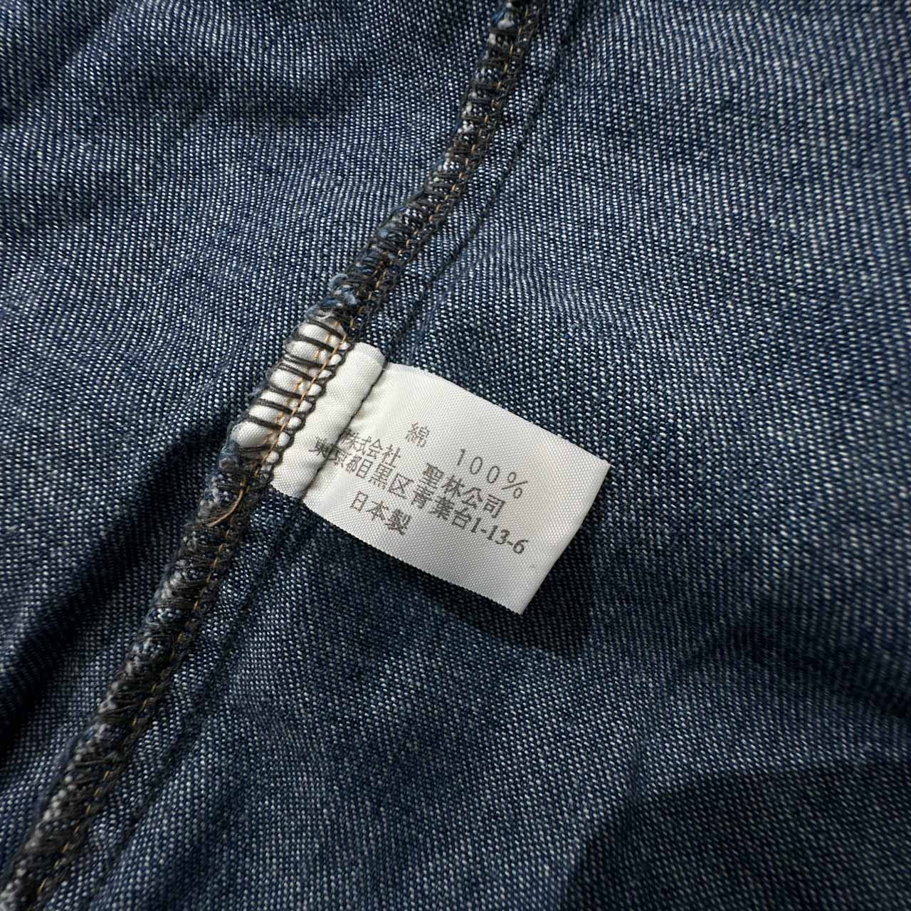 BULE BULE ブルーブルー 長袖 ウエスタン シャツ サイズ 2 /レディース/インディゴ/ハリウッドランチマーケット/聖林公司