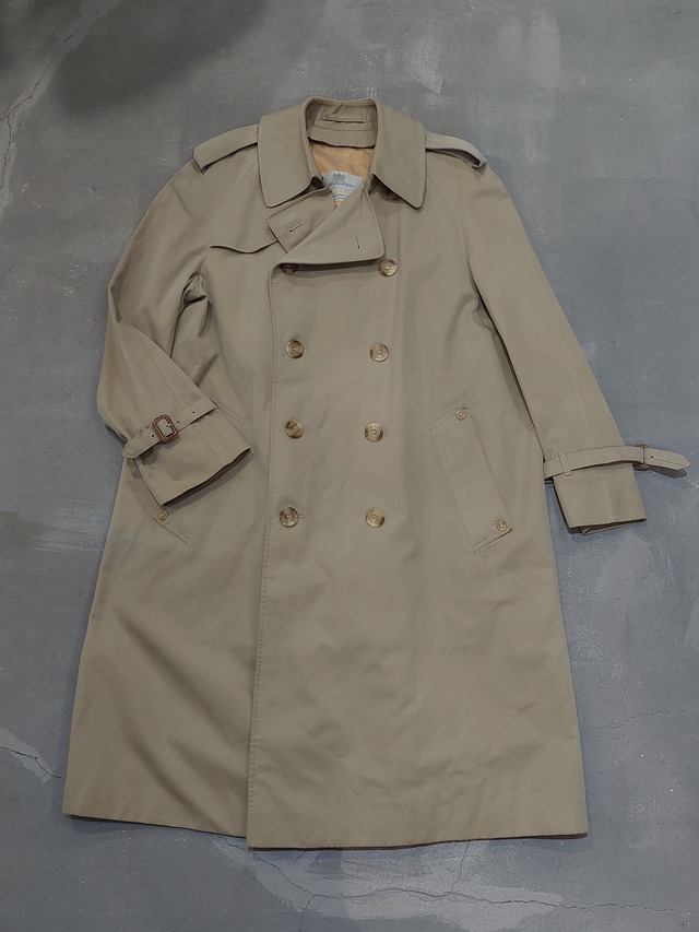 Vintage Aquascutum trench coat / Made in England [3018] | PREIN