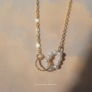 pearl necklace b0980