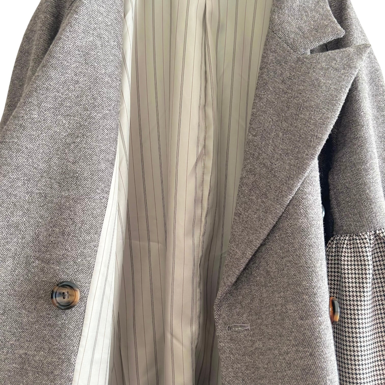 スーツワンピース BROWN