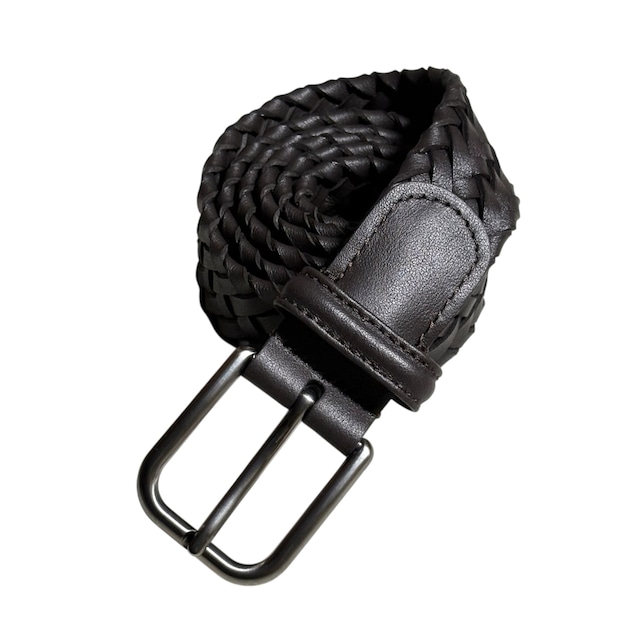GIORGIO ARMANI mesh leather belt
