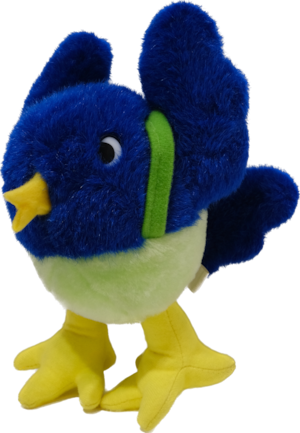 Old Miscellaneous: Stuffed Toy（Blue Bird）