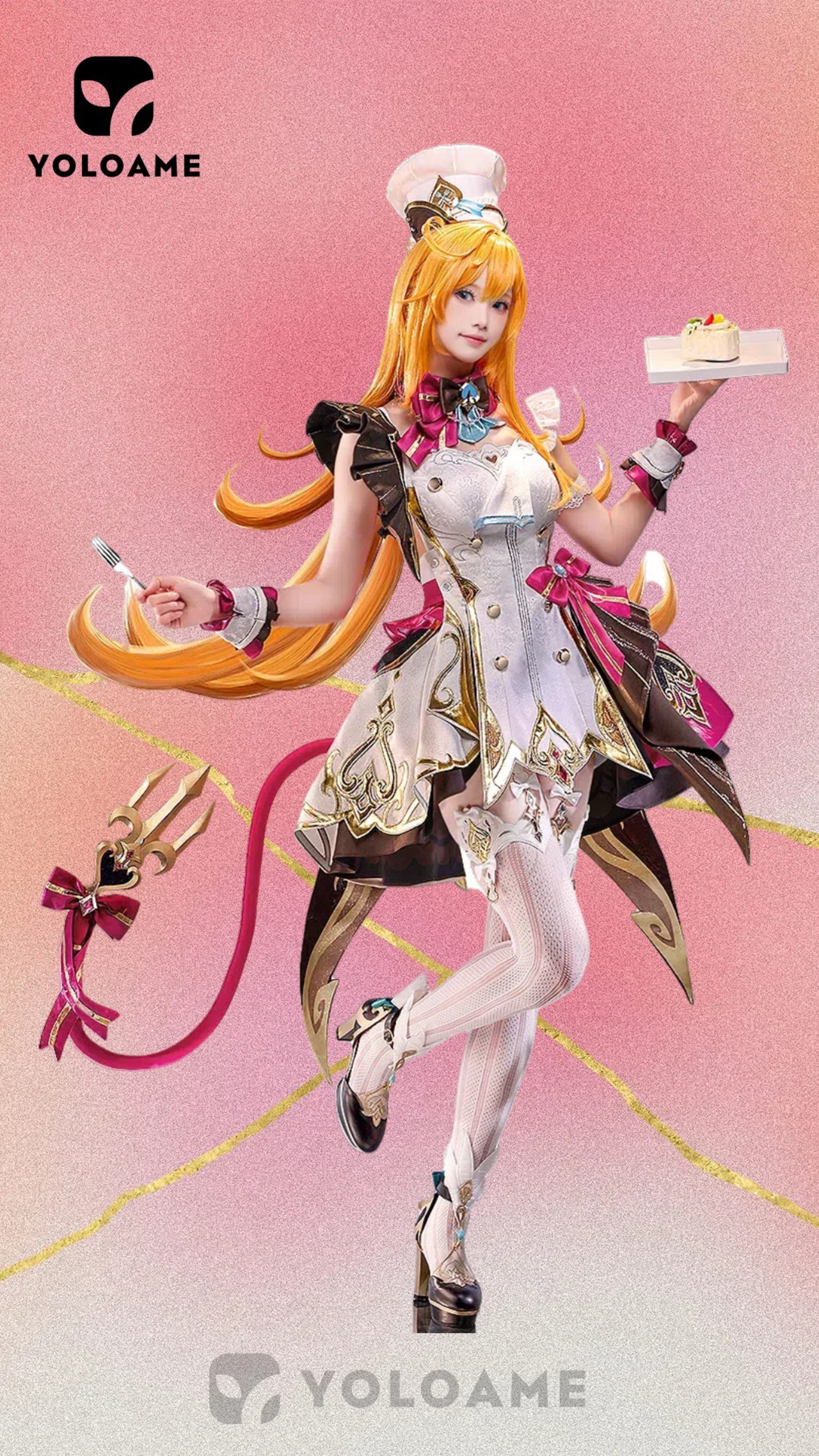 原神 三分妄想 エスコフィエ コスプレ衣装