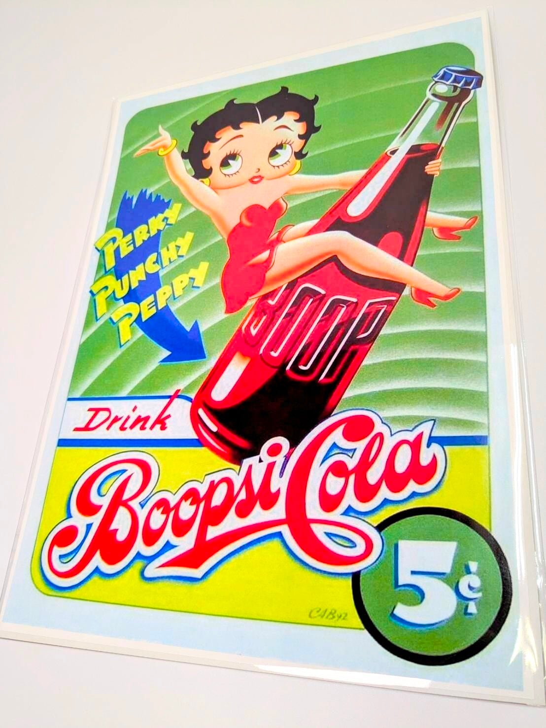 ちょうどいいB4ポスターCP342【 ベティブープ（ Betty Boop