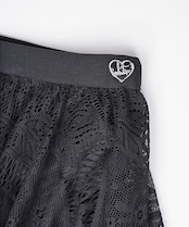 【直営限定ITEM】レースフレアスカート (BLACK) CQ-48149H