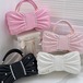 ゆめかわ♡全４カラー　リボン型2wayバッグ　bag45