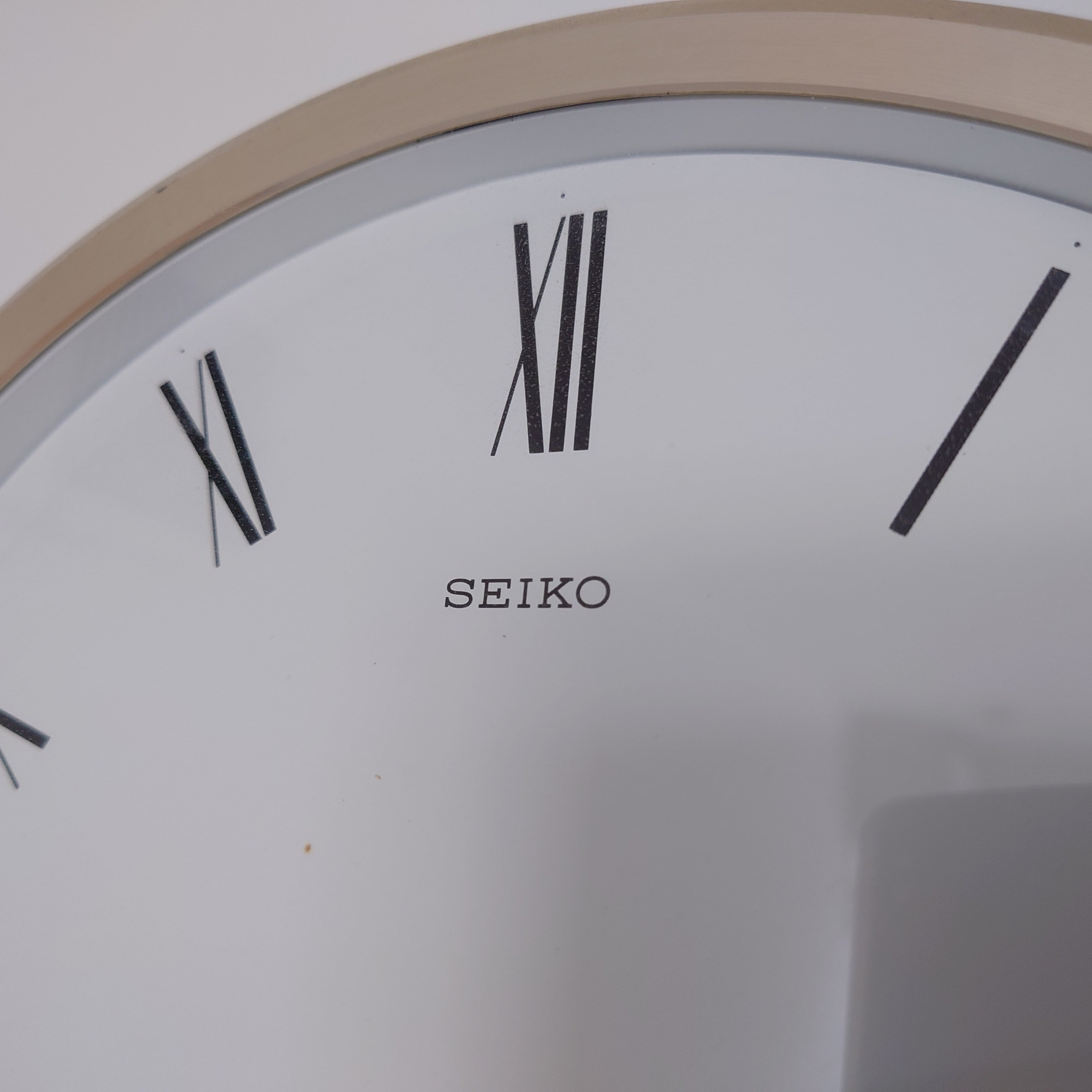 SEIKO セイコー　ウォールクロック　1960〜1970年代　ビンテージ 70's SEIKO/セイコー ローマンクロック 掛時計 ヴィンテージ B 渡辺力