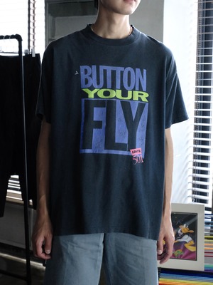 Used Levi’s 501 BUTTON YOUR FLY Tee