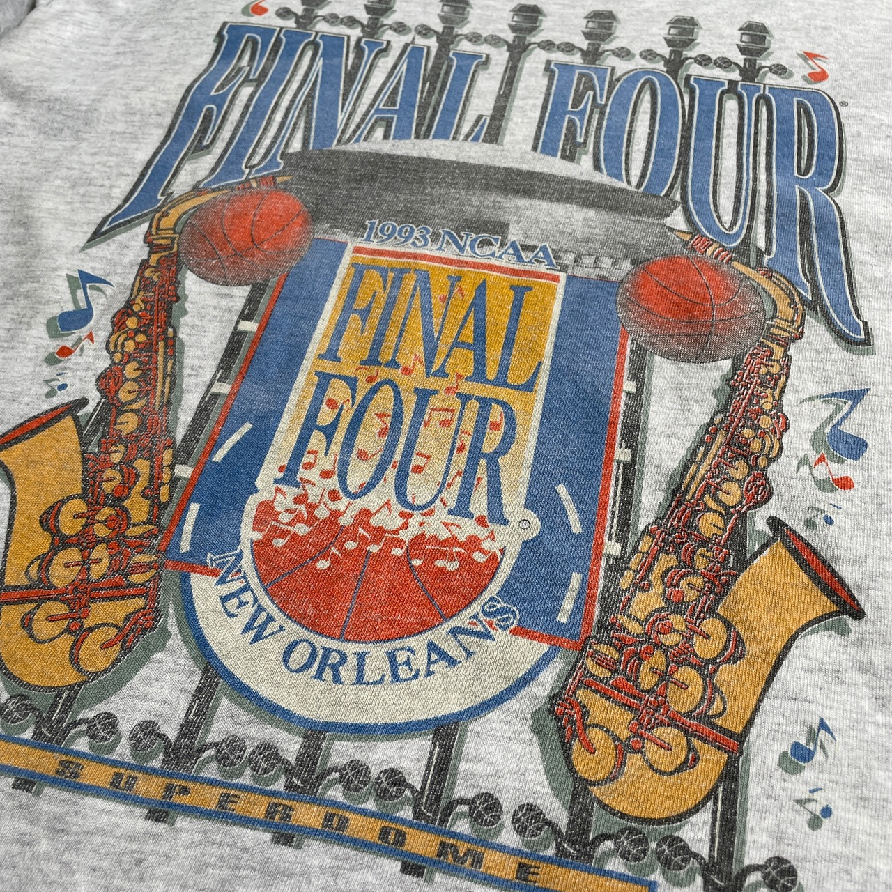 USA製 90年代 ヴィンテージ 1993 NCAA ”FINAL FOUR” カレッジプリント 