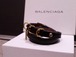 美品◆BALENCIAGA バレンシアガ 3連レザースタッズブレスレット◆