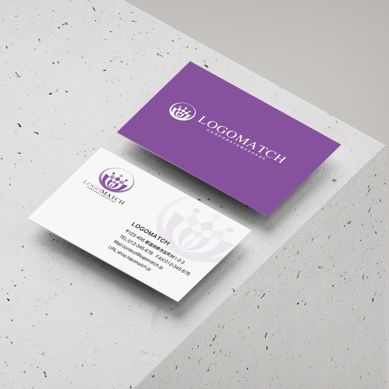 輝く蓮の花のロゴ