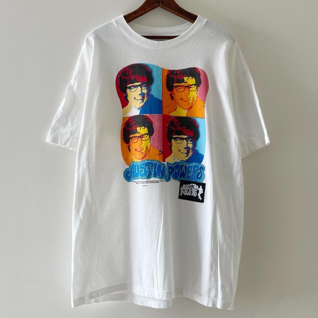 tGG79 Tシャツ 90s オースティンパワーズ ムービー 映画 ビンテージ