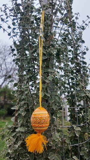 装飾用プィサンカ（イースターエッグ）　コロミヤ博物館モデル