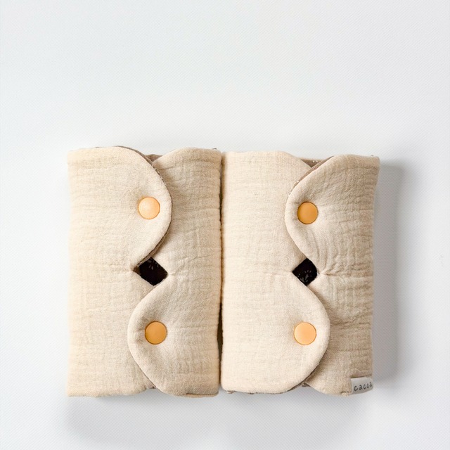 ふわくもサッキングパッド（ simple grass ） / 抱っこ紐カバー sucking pad 韓国生地 ハンドメイド handmade