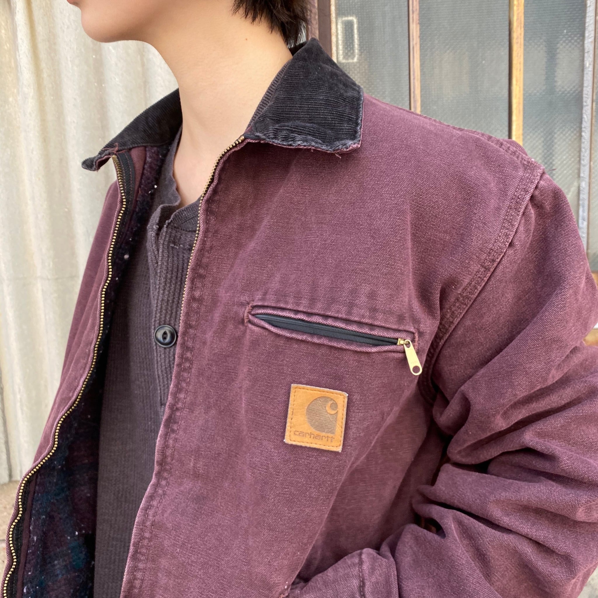80年代 80s USA製 Carhartt カーハート デトロイトジャケット ワーク 