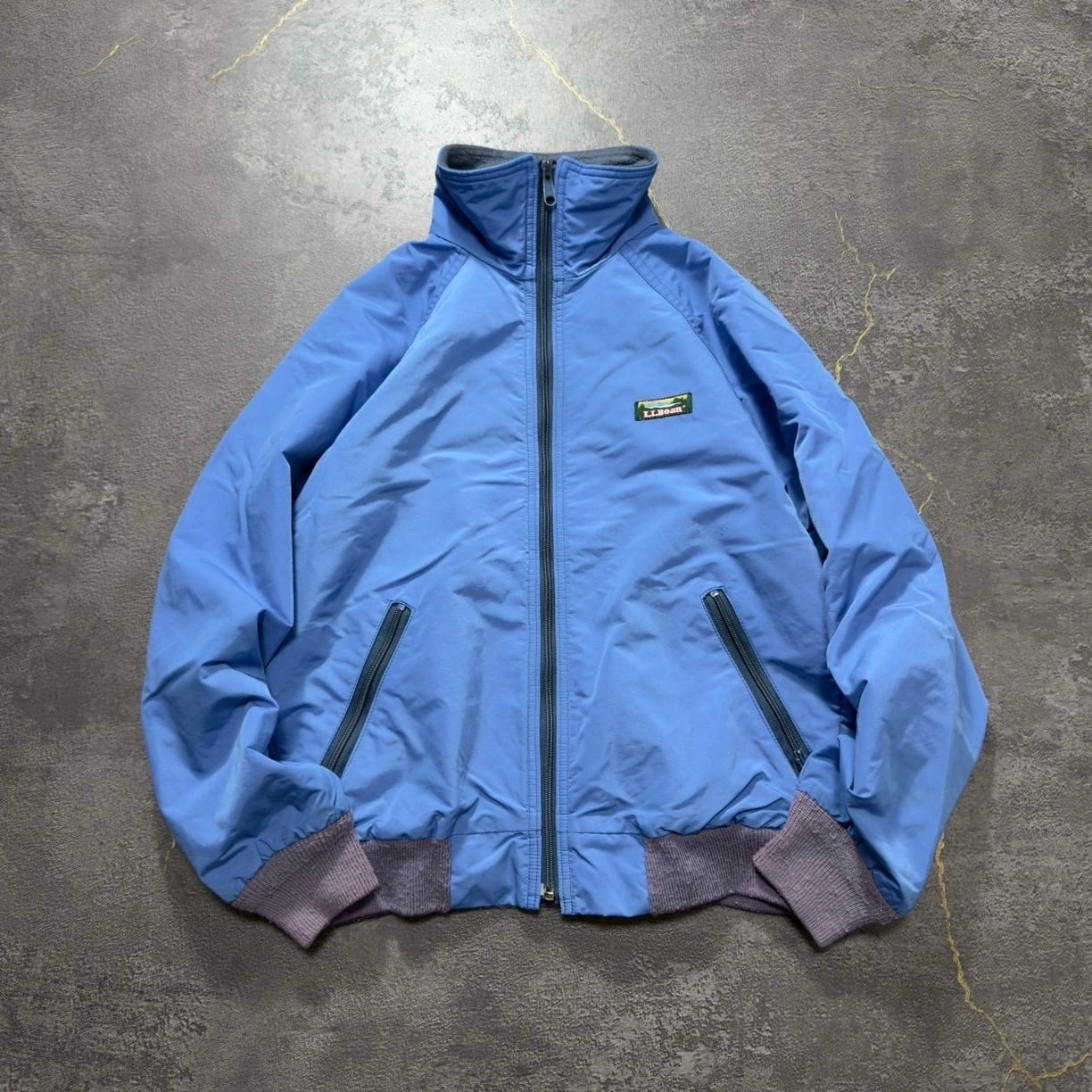 80s USA製 warm up jacket Ssize エルエルビーン 80s USA製 warm up jacket Ssize エルエルビーン
