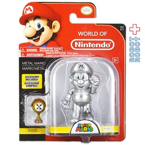 ワールドオブニンテンドー メタルマリオ 4インチ アクションフィギュア.
