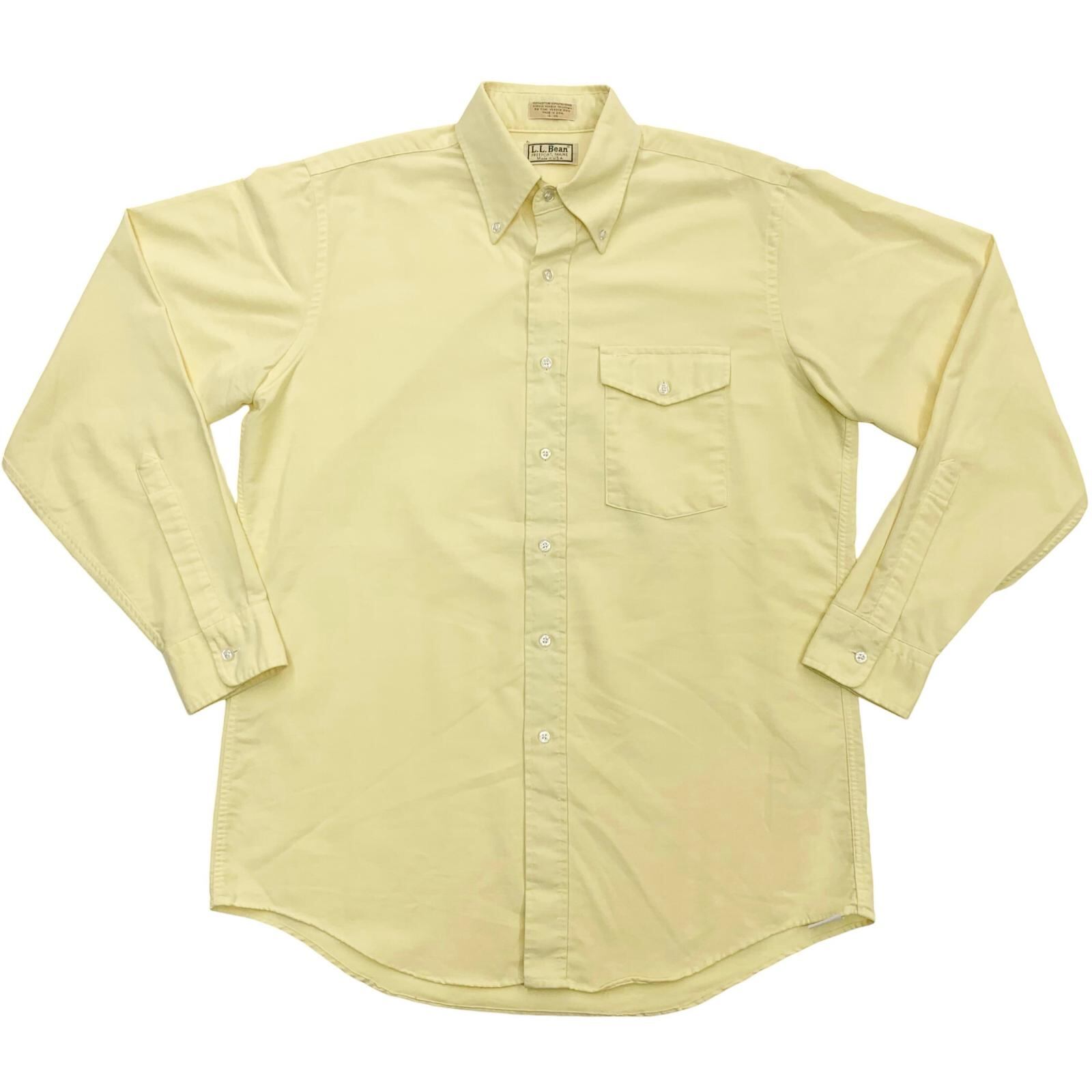 ビンテージ L.L.bean エルエルビーン ぬいぐるみ ③ LLBean エルエルビーン 長袖BDシャツ ボタンダウンシャツ ネルシャツ