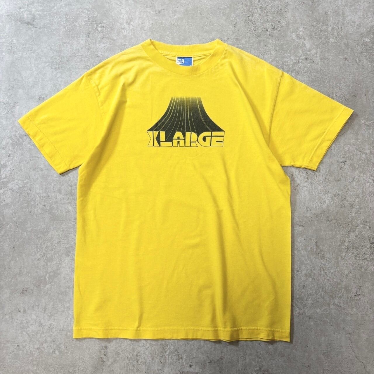 1990s~ "X-Large" S/S T-shirt / 1990年代 エクストララージ イエロー Tシャツ アメリカ製