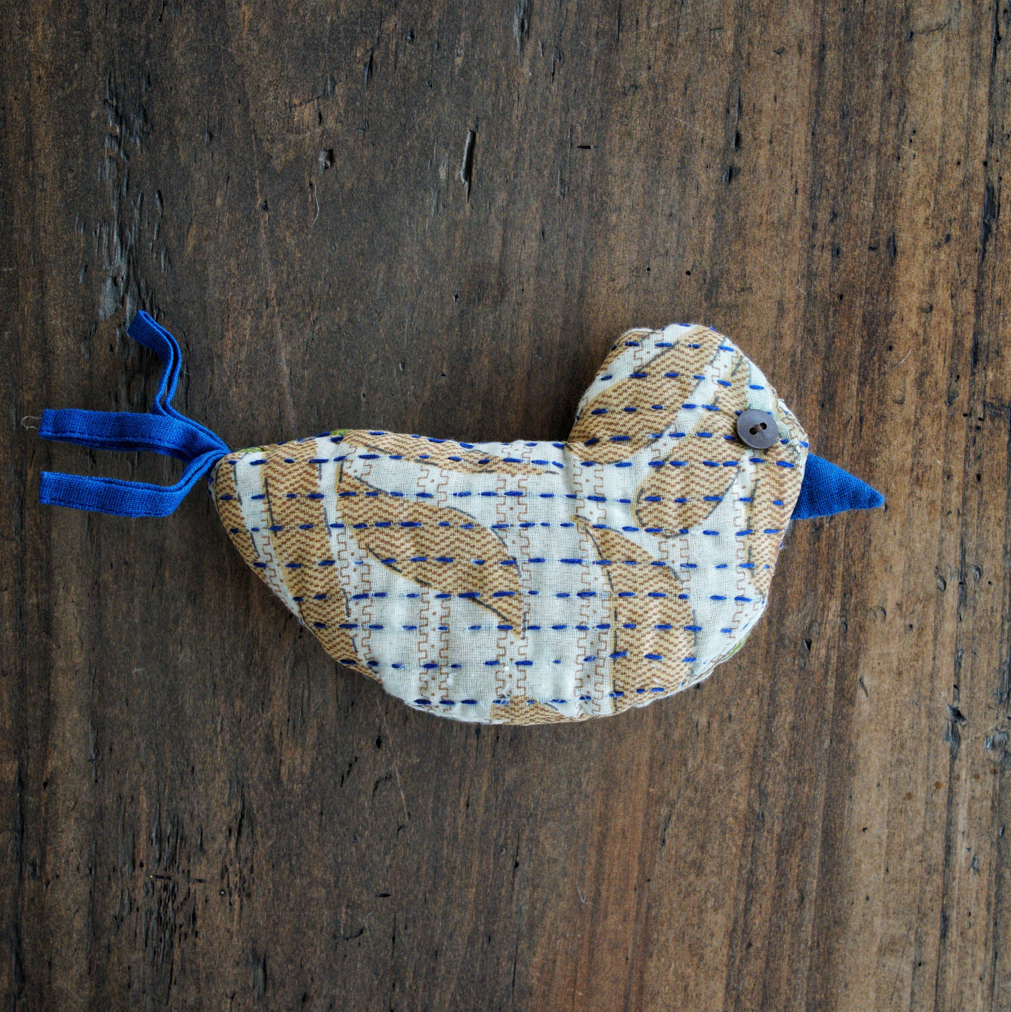 リサイクルサリー バード鍋つかみ 015/People Tree