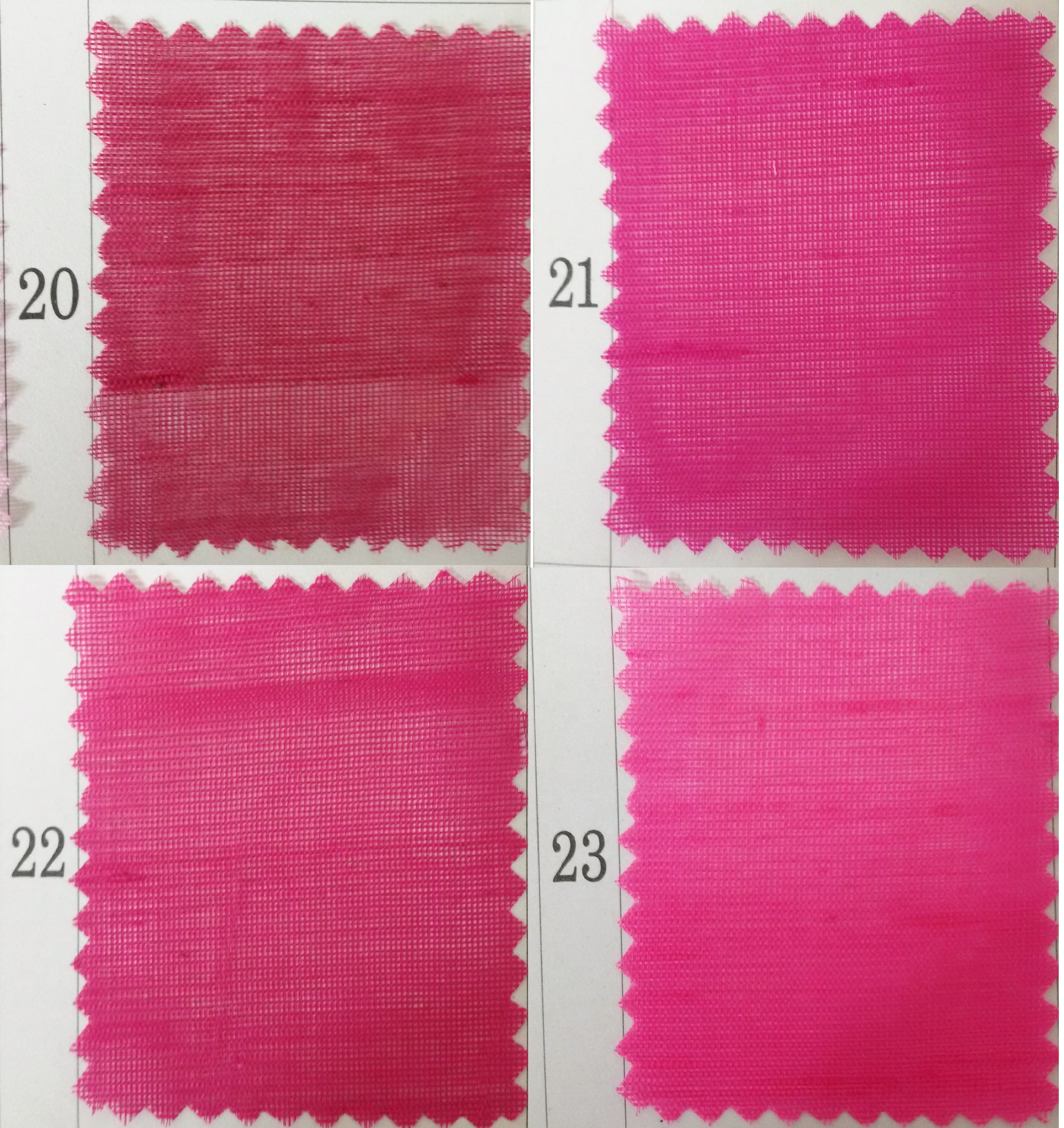 オクサ(玉紗)赤色③ 4色