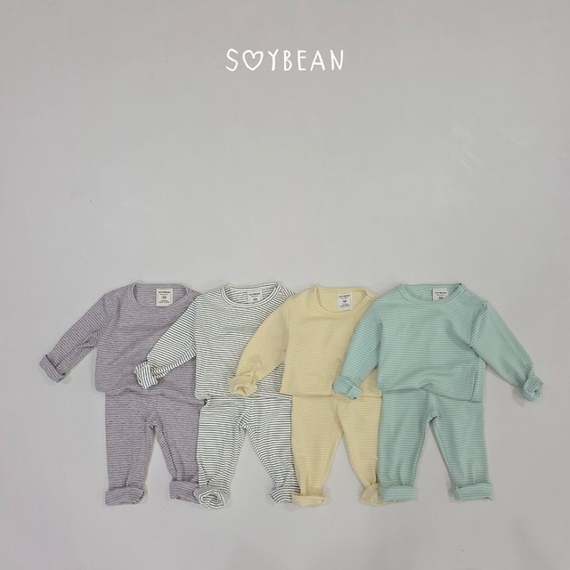 【取寄】SOYBEAN ストライプルームウェア｜秋服｜韓国子供服｜ 26/AT