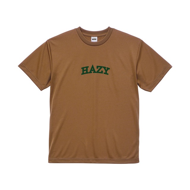 HAZY Medium Logo Tee ( Coyote / Ivy green )