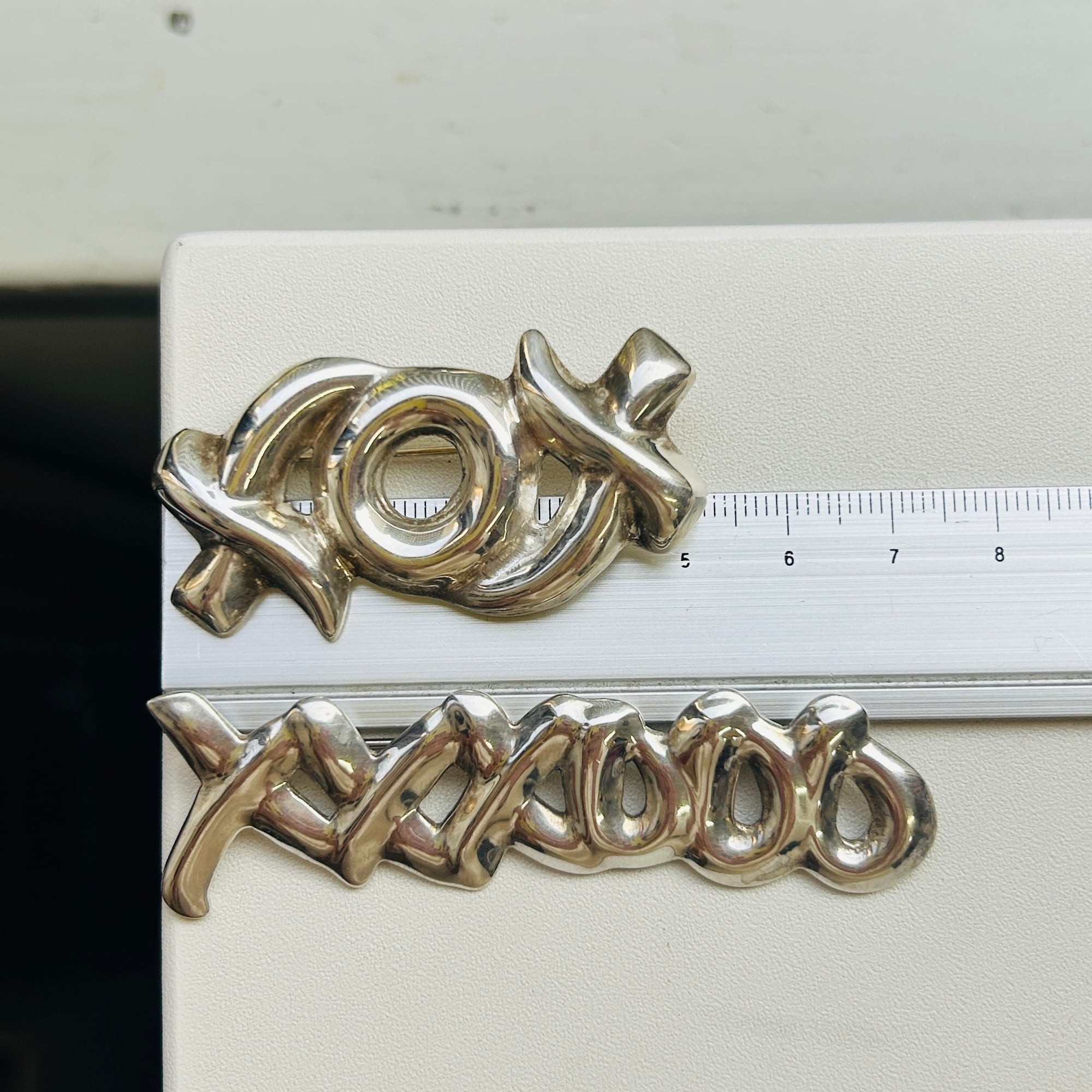 Mexico シルバー925 XOXブローチ | Milo Antiques & Vintage