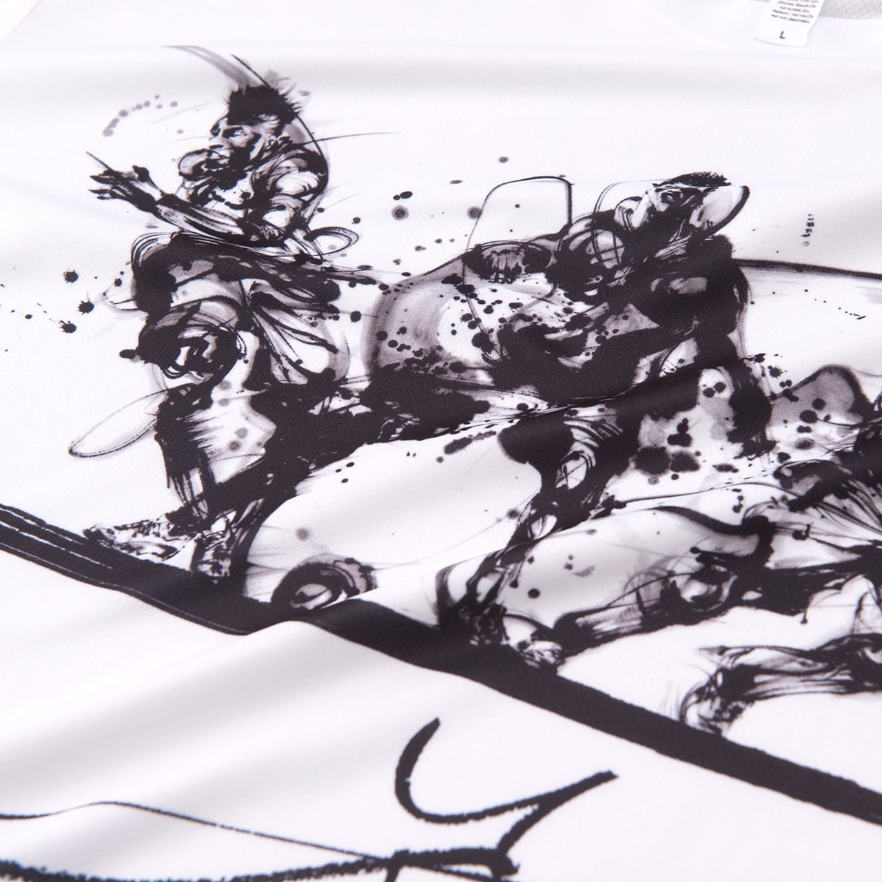 Tシャツ（白）SOCCER 速乾生地 | 西元祐貴 official shop