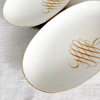 オーバルプレート　ラヴィエ　クラシックデザイン　Seltmann　Weiden（西独） 12TWdr14